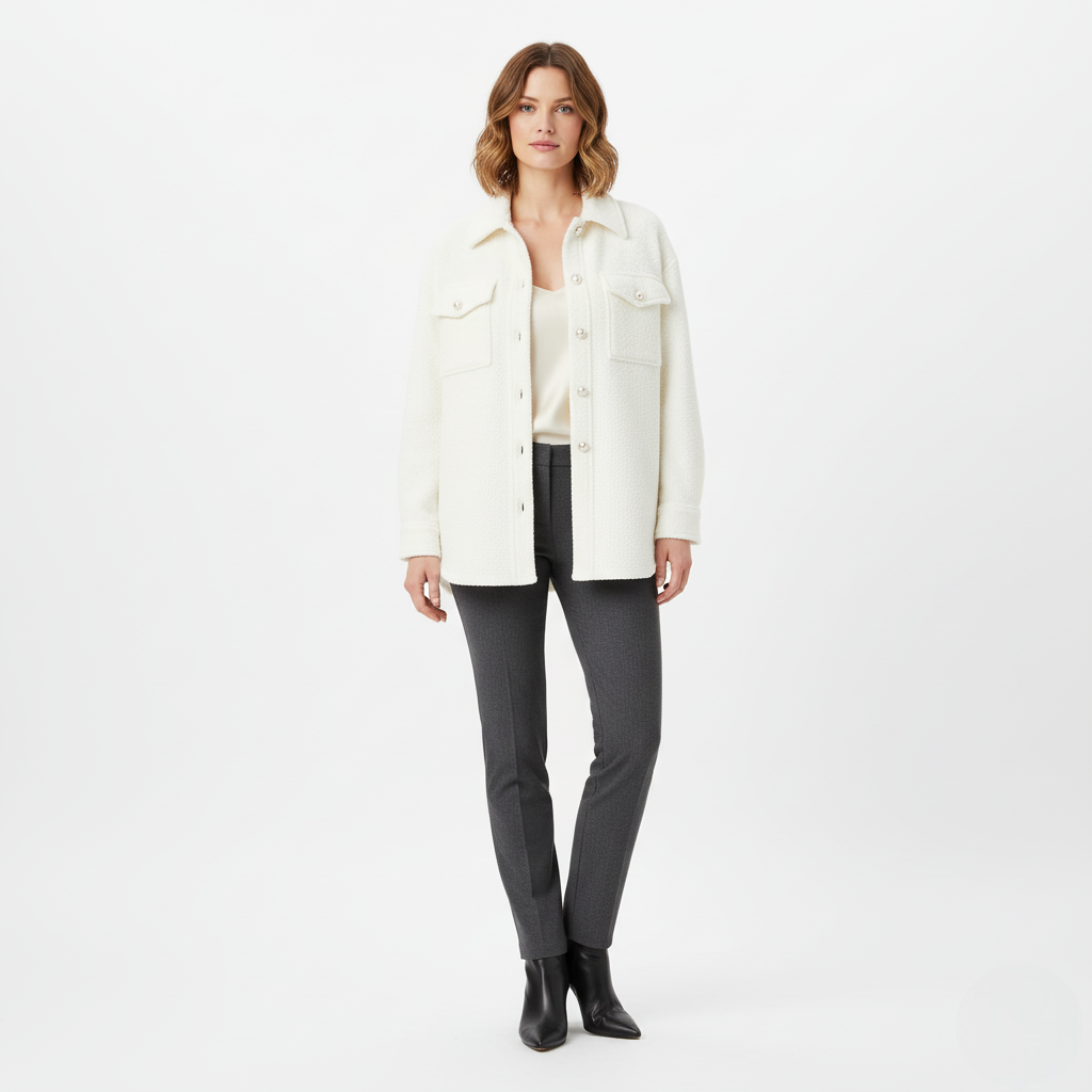 Women's Chic Button-Up Shacket